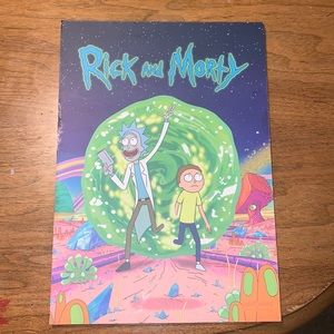 Rick & Morty hanging wall decor